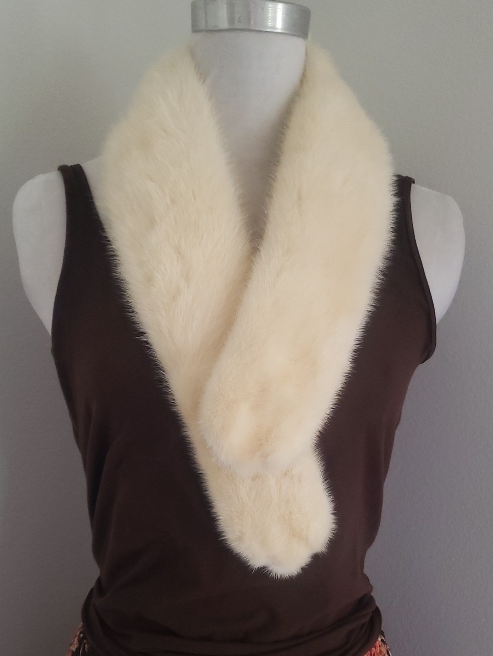 Mink Stole Small Vintage